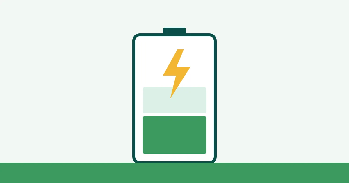 Thuisbatterij aan de muur, gekoppeld aan zonnepanelen